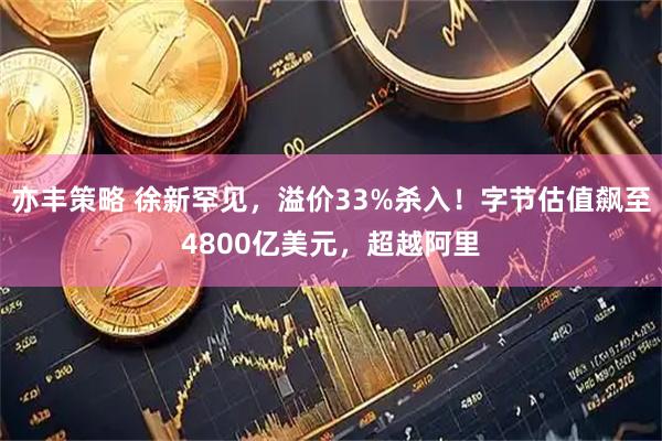 亦丰策略 徐新罕见，溢价33%杀入！字节估值飙至4800亿美元，超越阿里
